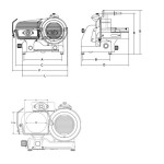 Αλλαντομηχανή Λεπίδα 350mm MANTEGNA 350 VCO TOP SRM-MANTEGNA 350 VCO TOP